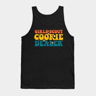 Girls Cookie Dealer Scout For Cookie scouting lover Women Tank Top